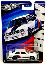 Sammlerzustand Hot Wheels BMW Silver Series Car / Auto 1992 BMW M3 3/5