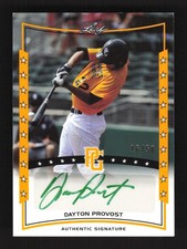 2014 Leaf Perfect Game Showcase Autograph Gold 1650 Dayton Provost Auto A-dp1