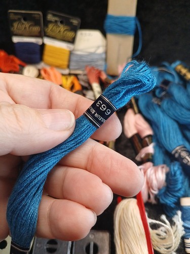 Embroidery Yarn Lot Of 88 - Picture 8 of 24