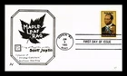 DR JIM STAMPS US COVER SCOTT JOPLIN MAPLE LEAF RAG BLACK HERITAGE SERIES FDC