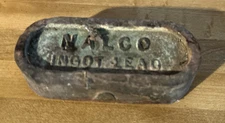 4 Ingots, 20.7 Pounds NALCO Pure Soft Lead For Casting Sinkers and/or Bullet
