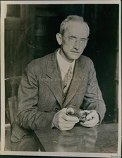 1936 East Orange New Jersey Thomas Edison Death Investigation Photo 7X9