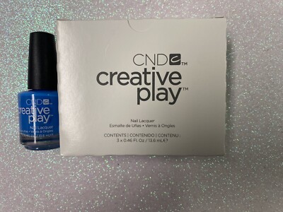 NEW! CND Creative Play Gel Nail Polish Aquaslide - 3 .5oz BOTTLES