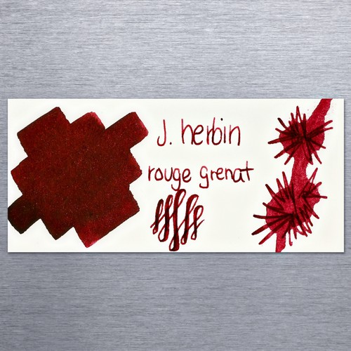 Tinta pluma estilográfica J. Herbin - granate rojo - 10 ml - nueva - H115-29 - Imagen 2 de 3