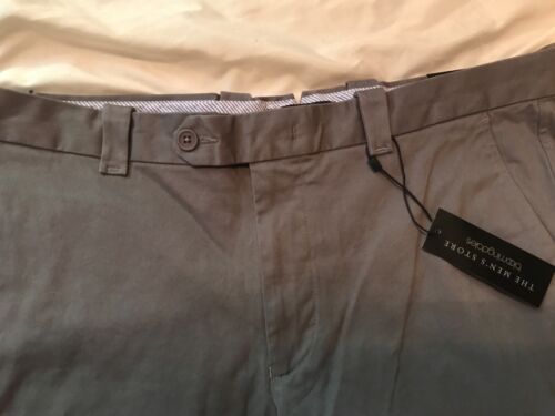 The Men’s Store Bloomingdales Gray Cotton Slacks 36x34, 34x30 - Picture 2 of 10