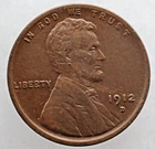 KAPPYSCOINS G9902   1912D  GLOSSY AU LINCOLN WHEAT CENT   NICE COLLECTOR COIN