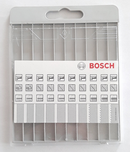 5 uds Bosch caja vacía caja de repuesto para hojas de sierra de calar sin contenido, longitud hasta 104 mm NUEVO - Imagen 2 de 3