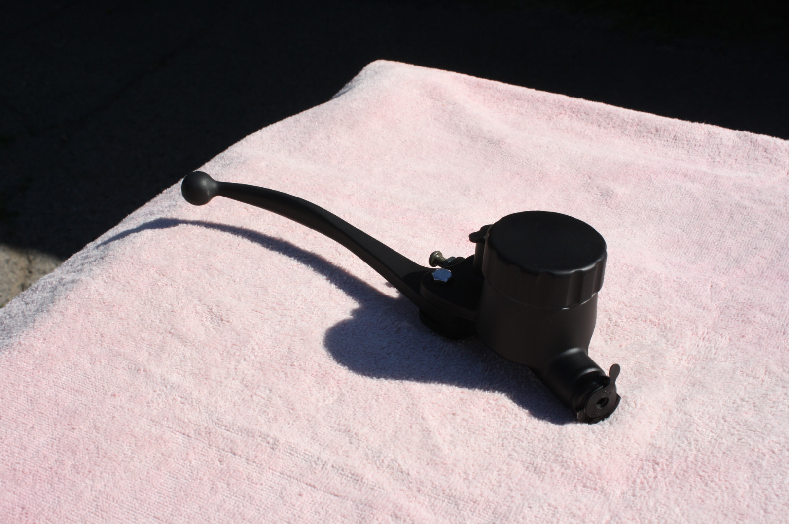 MOTORCYCLE Master Cylinder Honda CB550 CB750 16mm 5/8" MATTE FLAT BLACK