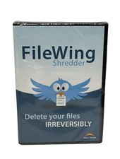 FileWing Shredder - Safely and irreversibly removes files - 100 wipes out