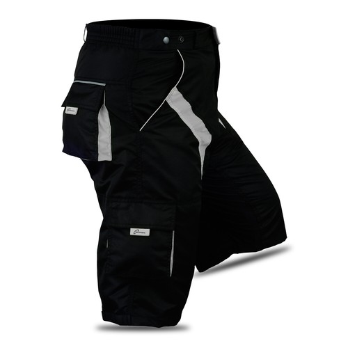 MTB Cycling Short Off Road Bicycle With CoolMax Padded Liner Shorts 3S Sports - Picture 4 of 4