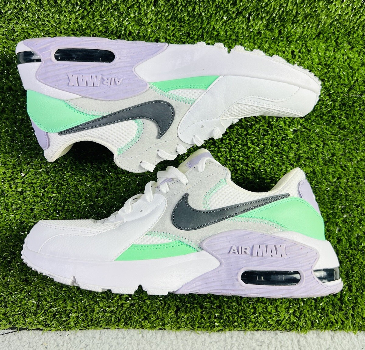 Nike Air Max Excee Sz 10 (CD5432 113) White Green Purple