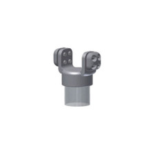 SEFCOR WFTD-69-4B, 6" NPS, Aluminum, Pipe to Flat Pad, Weldment Coupler, 1pc