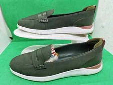 Cole Haan Women's Lady Essex Penny Loafer, Dark Kombu Leather 9B