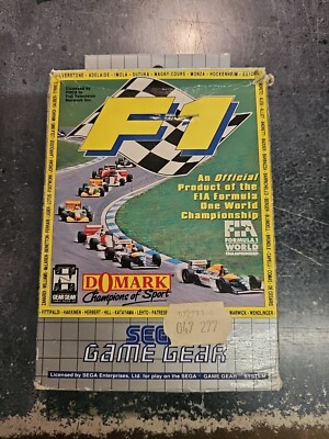 Sega Game Gear - F1 *CiB*