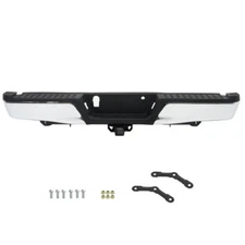 Labwork Chrome Rear Step Bumper Assembly For 2015-19 2020 Ford F-150 W/ Max Tow