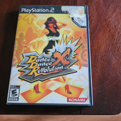 Dance Dance Revolution X for PS2   Tested & Working   Good Condition