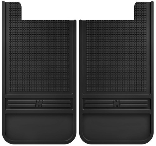 HUSKY MudDog Front & Rear Mud Guards Flaps for Ford F150 F250 F350 Black No SS - Picture 4 of 7
