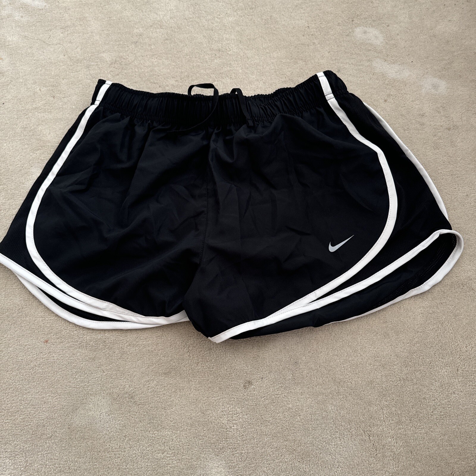 Nike Dri Fit 10K Running Athletic Shorts Lined Atheisure Casual Sports Women's M