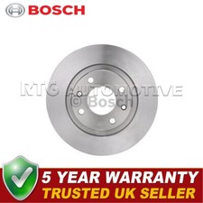 Bosch Front Brake Disc Fits Citroen C3 C2 C4 Cactus Peugeot Partner