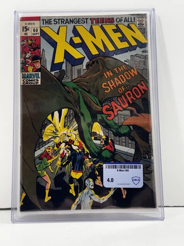 Marvel Comics X-Men #60 1st App. Sauron | Neal Adams | CBCS Raw Comic Review 4.0