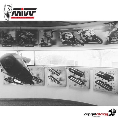 Terminale scarico Mivv Oval omologato acciaio Suzuki DL1050 Vstrom/XT 2020-2023 - 第 8/10 張圖片