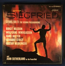 WAGNER Siegfried 1963 Solti London Stereo OSA 1508 5 LP Box Set w/Libretto