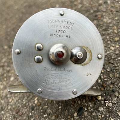 ス*ー様 Shakespeare Tournament 1740 Model H Tournament Free Spool Model 1740 Model He Shaekspeare Nickel