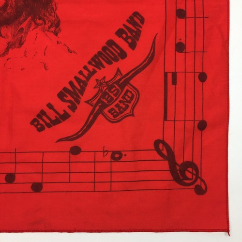 Bill Smallwood BS Bandana roja música country occidental de Texas - Imagen 5 de 7