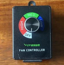 VIVOSUN Variable Fan Speed Controller Dial Precise Control