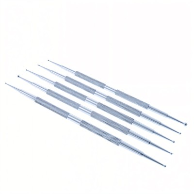 Set of 5 Metal Double Sided Drop Pull Tools for Pysanky Easter Egg Decorating