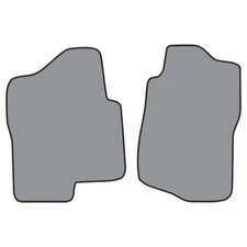 Floor Mats for 2007-14 GMC Sierra 2500 HD Reg Cab (FM330F) Cutpile 2Pc