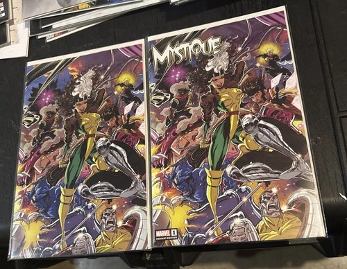 Mystique #1 Virgin Kaare Andrews Exclusive Rogue Gambit X-Men Set
