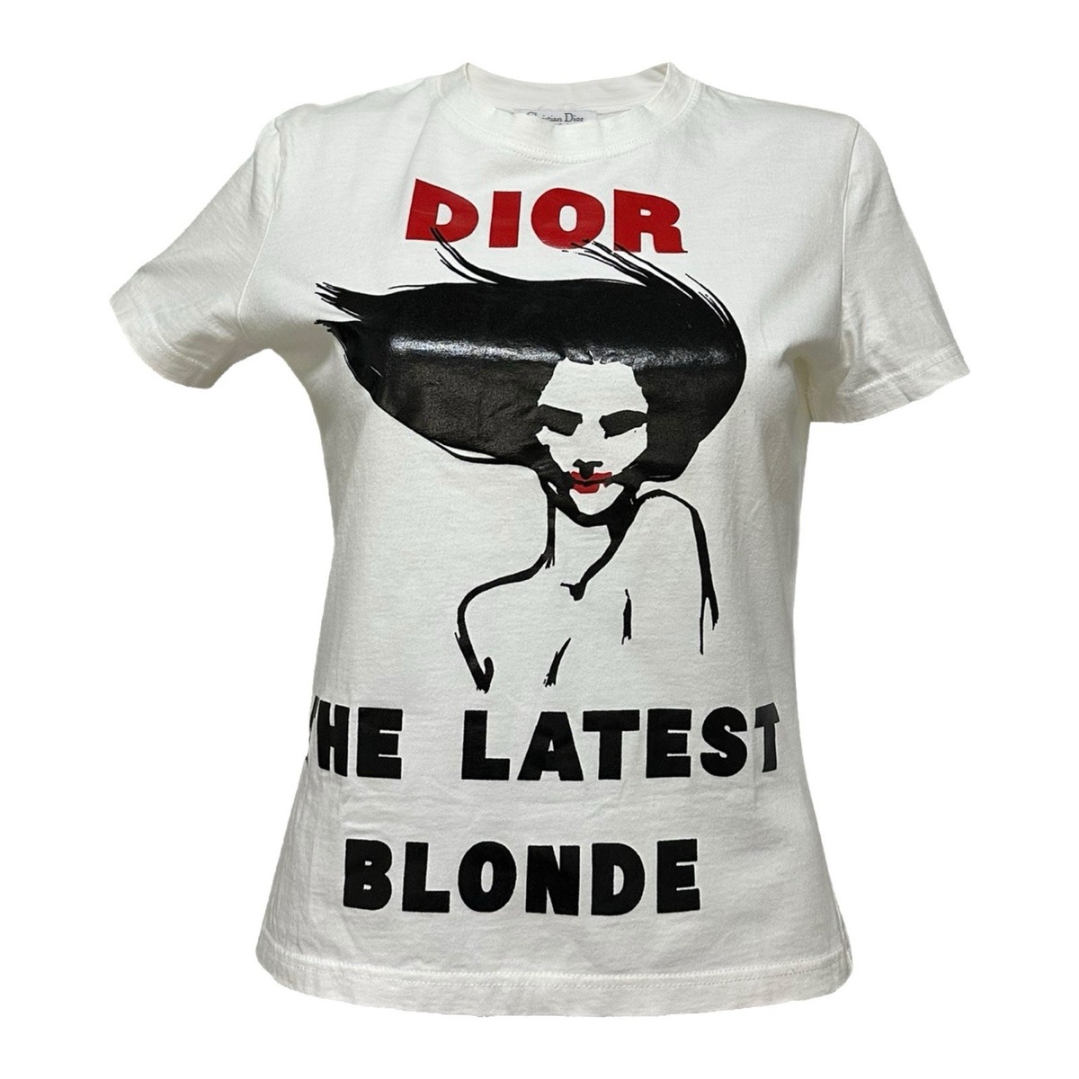 トップス Dior THE LATEST BLONDE T-shirt / 38 CHRISTIAN DIOR Spring Summer 2003 