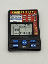 Radica Pocket Slot Model 1370 Electronic Casino Handheld Game Tested Working