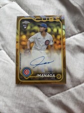 2024 Topps Gilded Collection - Chrome Gold Autographs Shota Imanaga #CGA-SI /99
