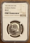1966 SMS Kennedy Half Dollar NGC MS67 DDO Doubled Profile Bu Super Gem Ms+++++++