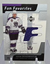 2002-03 Upper Deck Fan Favorites - Adam Deadmarsh Los Angeles Kings #FF-AD (T43)