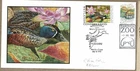 Australia 1992 $10 Shovler Duck Stamp FDC twin postmarks Kakadu & Taronga Zoo