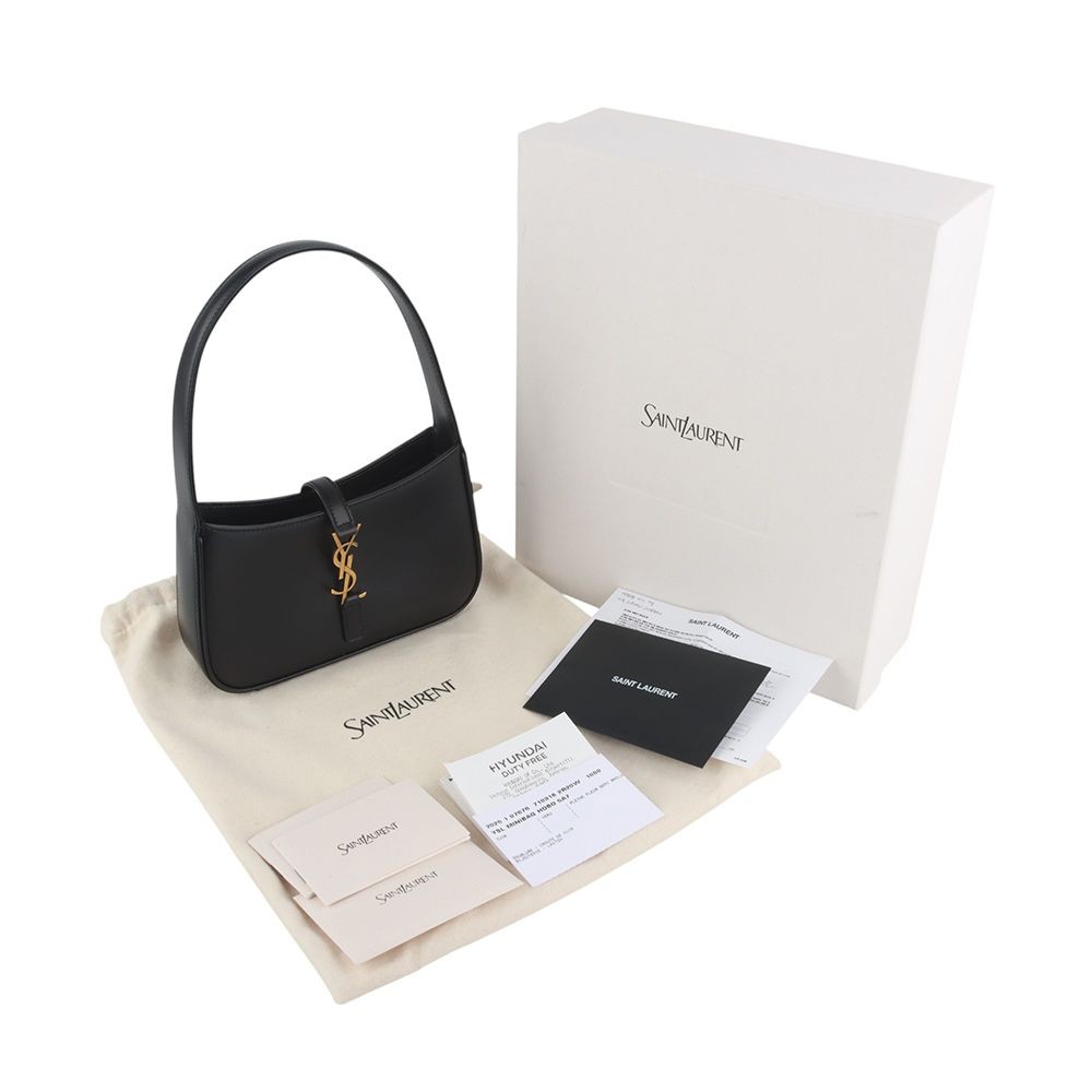 ★【SAINT LAURENT】 5A7 ミニ トートバッグ★ LE 5 À 7 ミディアムトート （ラフィアクロシェ） | Saint