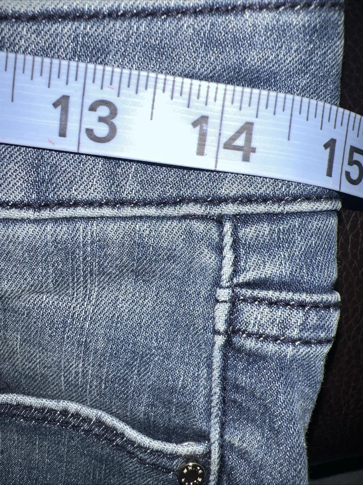 Pantalones de mezclilla ajustados al tobillo White House Black Market the para mujer talla 4 Foto 3 de 4