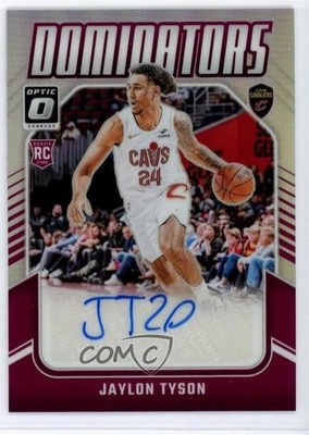 2024-25 Panini Donruss Optic Holo Prizm /99 Jaylon Tyson #RDS-TYS Auto RC 1uw6