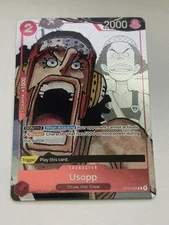 One Piece Card Game Usopp ST01-002 Premium Card Collection 25th Edition English