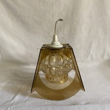 Joli Luminaire Lustre suspension vintage avec globe boule Verre Année