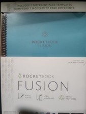Fusion Smart Reusable Notebook 7 Page Styles 42 Pages 8.5"x11" Letter Size