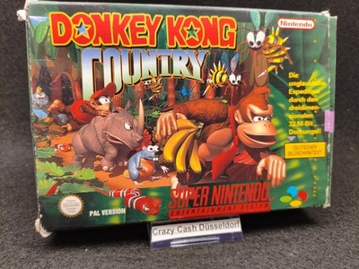 Donkey Kong Country  (Super Nintendo - SNES - PAL) in OVP mit Anleitung