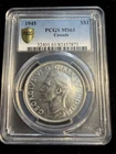 Canada 1945 $1 PCGS MS61
