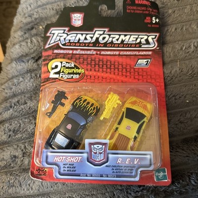 Hasbro Transformers: Robots in Disguise Basic Hot Shot R.E.V. 2-Pack Action (D2)