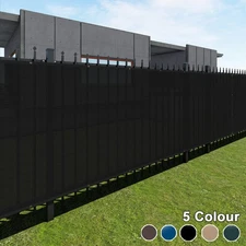 50' Privacy Screen Fence Backyard Fencing Mesh Shade Net Cover Trap Windscreen