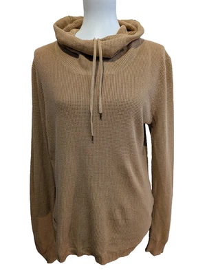 Pull Ralph Lauren (Lauren) Femme L Col Roulé Large Cordon Marron - Photo 1/4