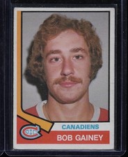 1974-75 O-Pee-Chee Bob Gainey #388 Rookie RC HOF Montreal Canadiens